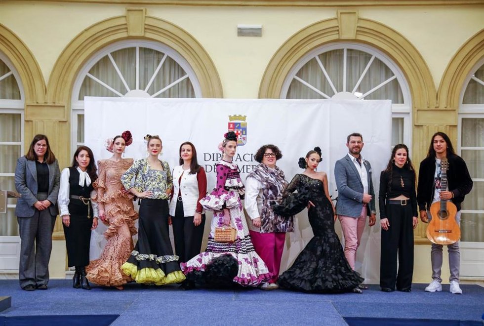 Los diseñadores y representantes almerienses que presentarán sus creaciones y arte durante su participación en Simof 2025.