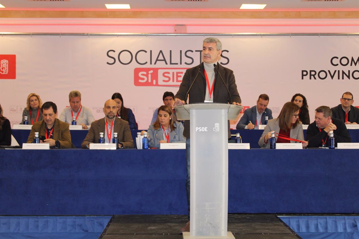 Álvaro Gutiérrez afronta su cuarto mandato al frente del PSOE de Toledo tras proclamarse como secretario general