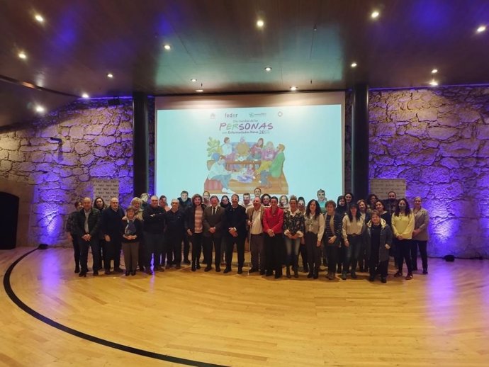 Presentación del acto central del Día Mundial de las enfermedades raras, que por primera vez se celebra en Oviedo.