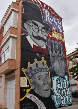 Mural de los Reyes en Miguelturra