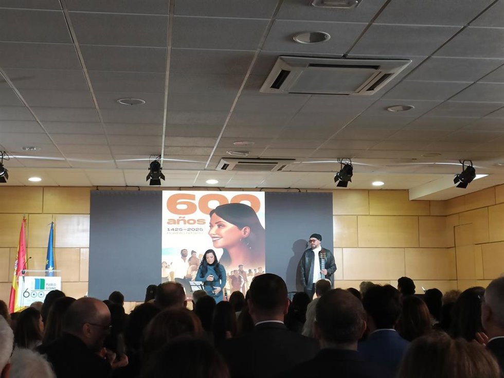 Acto conmemorativo por los 600 años del pueblo gitano en España.