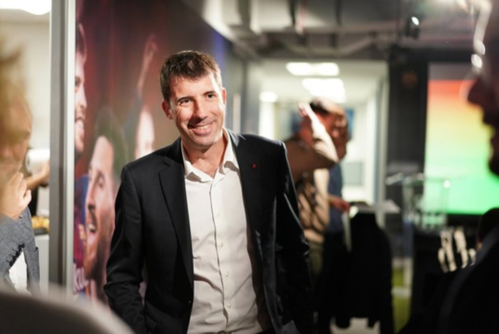 Archivo - Xavi O'Callaghan, nuevo manager deportivo del Bara de balonmano