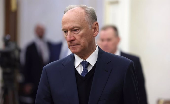 Archivo - October 10, 2024, Moscow, Moscow Oblast, Russia: Russian Presidential Aide Nikolai Patrushev arrives for the Security Council meeting at the Kremlin, September 25, 2024 in Moscow, Russia.