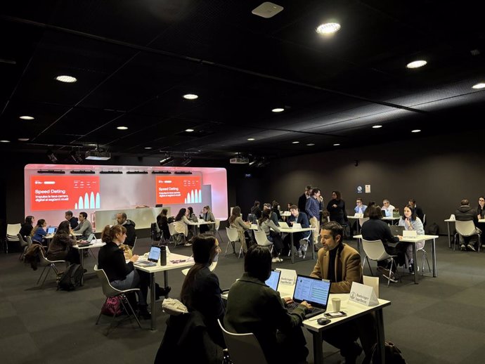 Esdeveniment 'speed dating' de MWCapital i Barcelona Activa