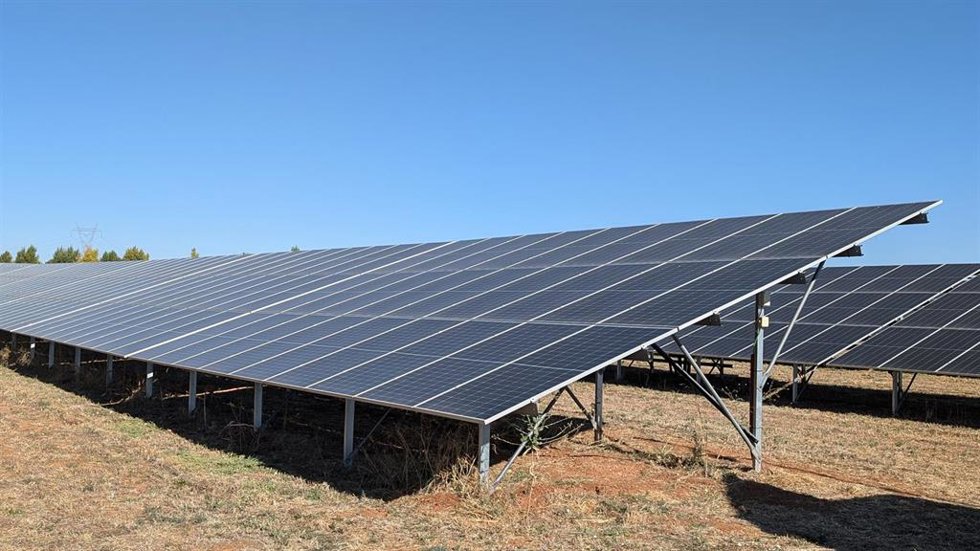 Planta fotovoltaica en Tarancón., Cuenca. 