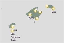 El tiempo hoy, miércoles 29 de enero, en Baleares.