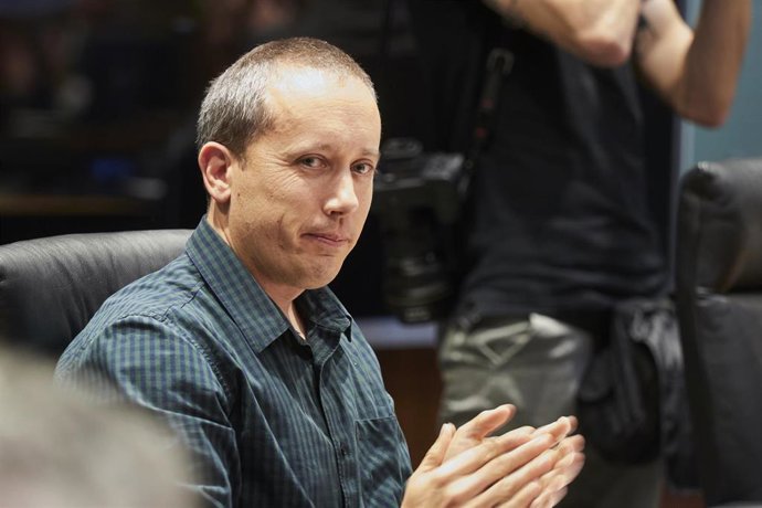 Archivo - Mikel Zabaleta, parlamentario de EH Bildu.