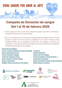 Cartel de la campaña.