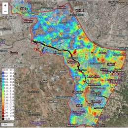 Mapa de inundación