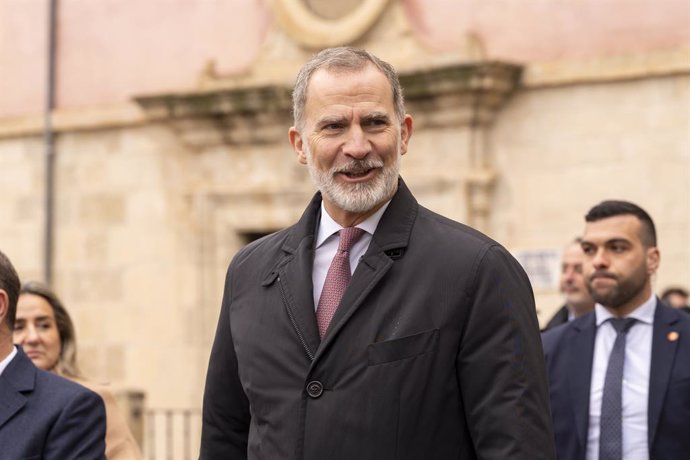 Archivo - El Rey, Felipe VI, durante la inauguración del nuevo Hospital Universitario de Cuenca, a 19 de diciembre de 2024, en Cuenca, Castilla-La Mancha (España). El nuevo hospital cuenta con nueva tecnología y una cartera de servicios más amplia, además