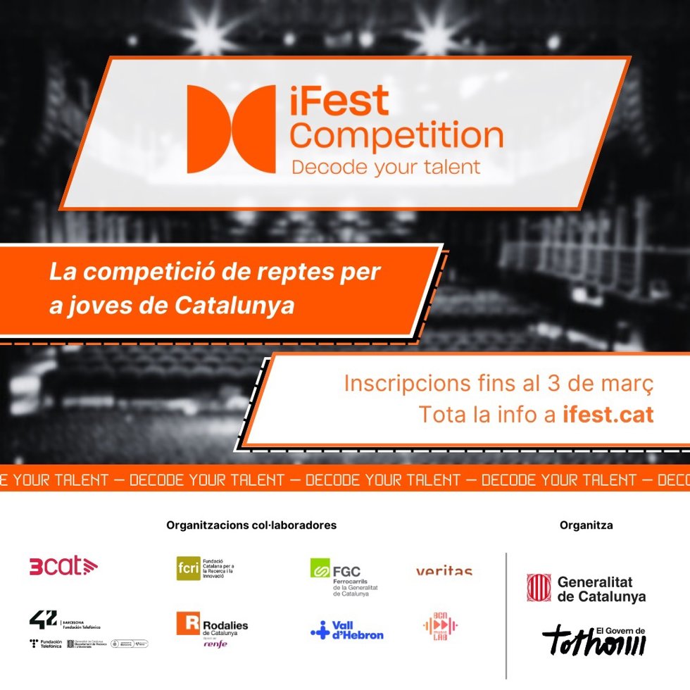 Archivo - Imagen promocional del iFest Challenge Competition.