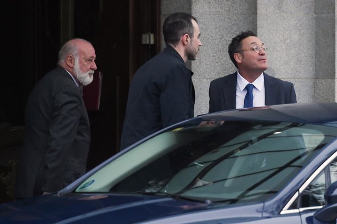 El fiscal general del Estado, Álvaro García Ortiz, a su llegada al Tribunal Supremo, a 29 de enero de 2025, en Madrid (España). García Ortiz declara como investigado ante el Supremo por la presunta filtración que le atribuye la pareja de la presidenta de 