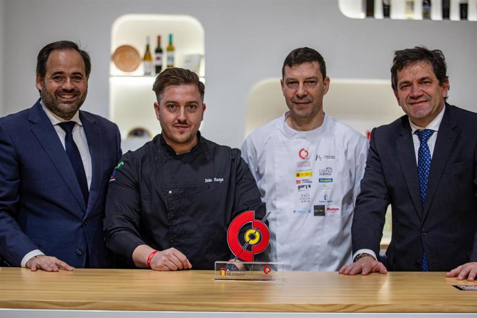 Paco Núñez en su visita a Madrid Fusión.