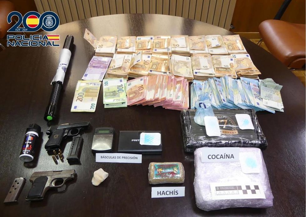 Imagen del material intervenido