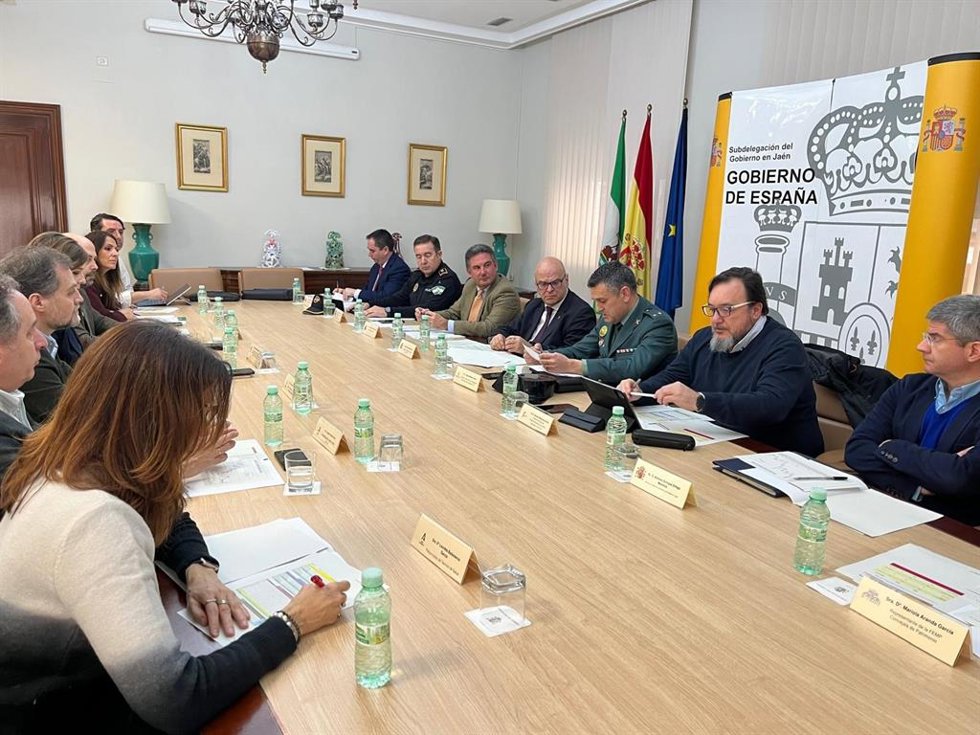 Reunión de la Comisión Provincial de Tráfico y de Seguridad de la Circulación.