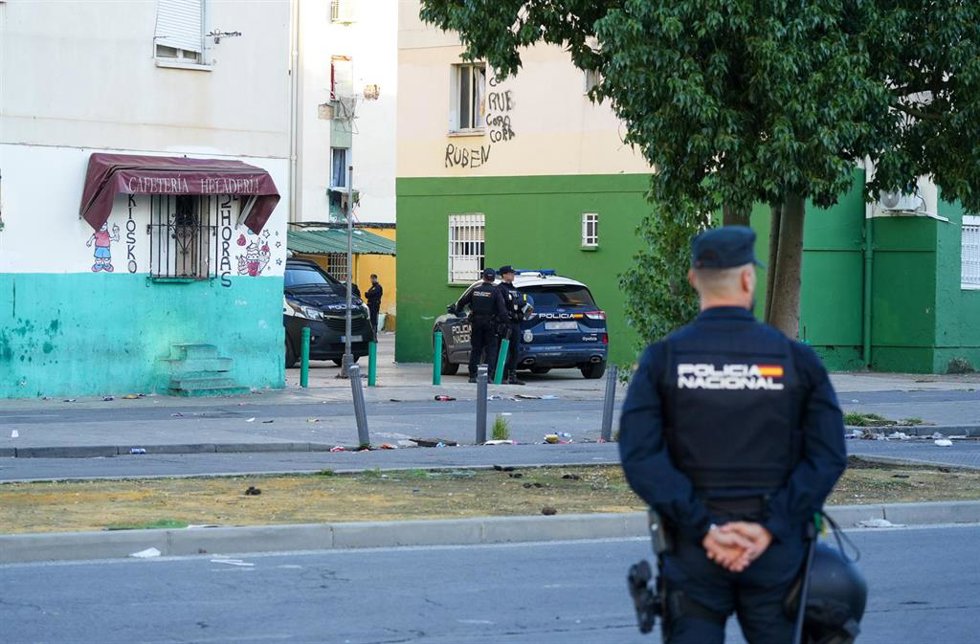 Archivo - Imágenes de archivo de agentes de la Policía Nacional 
