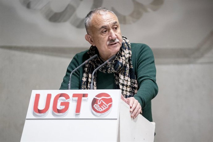 Archivo - El secretario general de UGT, Pepe Álvarez