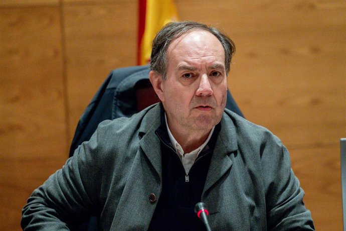 El exdirector del Departamento de Investigación del Centro de Investigaciones Sociológicas (CIS), Ismael Crespo Martínez, ante la Comisión de Investigación del Senado