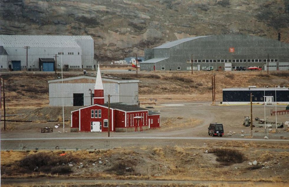 Localidad de Kangerlussuaq, en Groenlandia