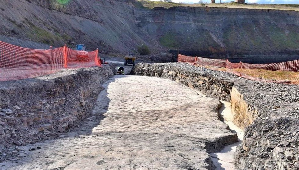 Excavaciones en el Carbonífero de Puertollano