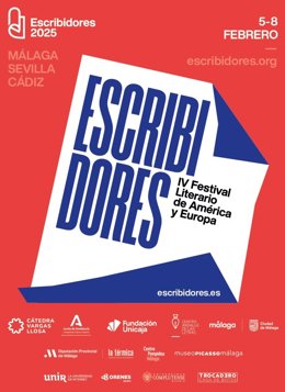 Cartel del IV Festival Escribidores