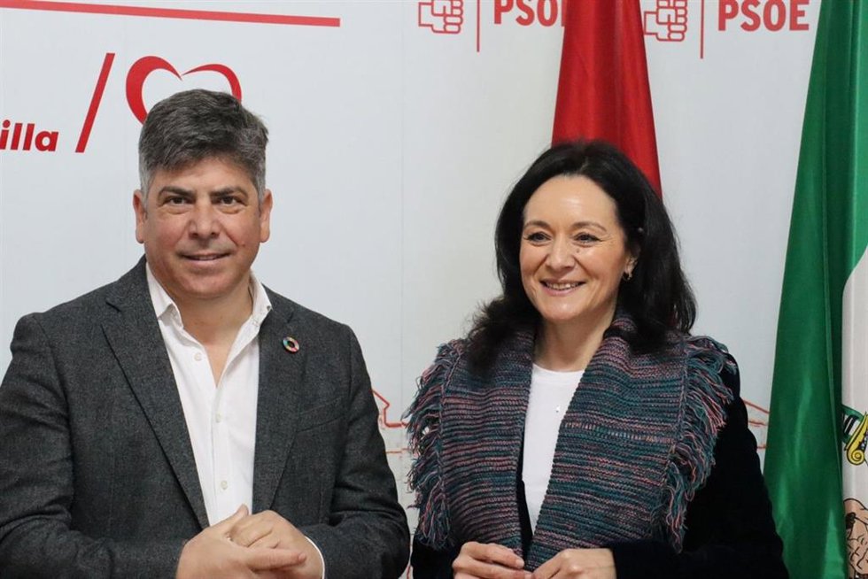 Rafa Llamas y Rafi Crespín en Montilla.