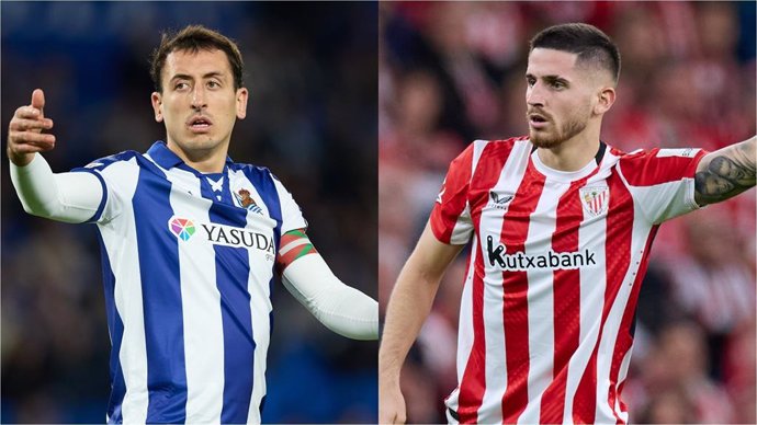 Mikel Oyarzabal y Oihan Sancet