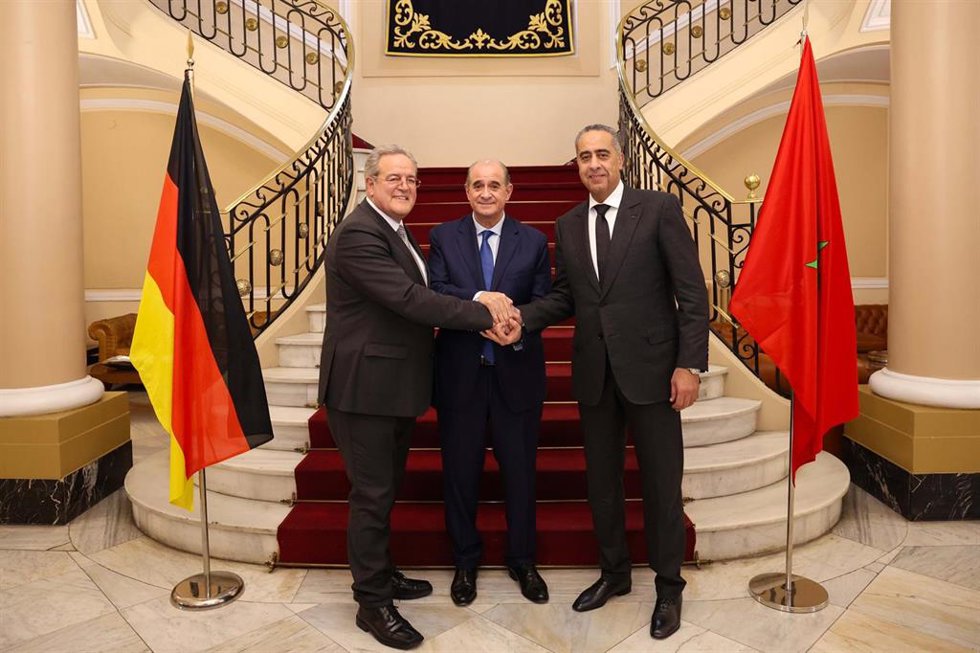 El director de la Policía aborda con Marruecos y Alemania la seguridad del Mundial de fútbol y la lucha antiterrorista