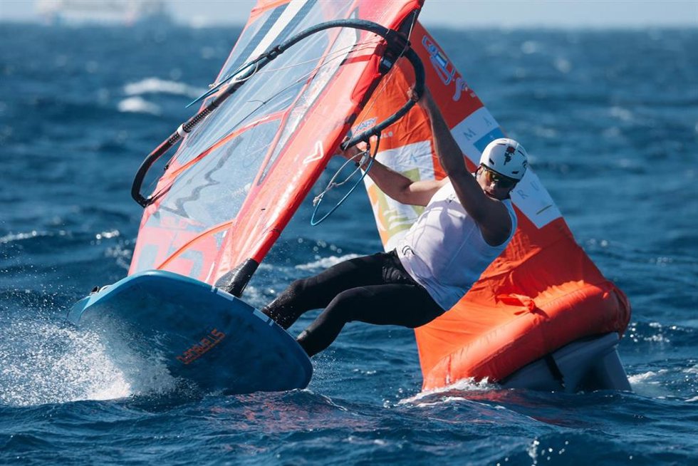 El español Nacho Baltasar lidera tras la primera jornada de competición en Lanzarote.