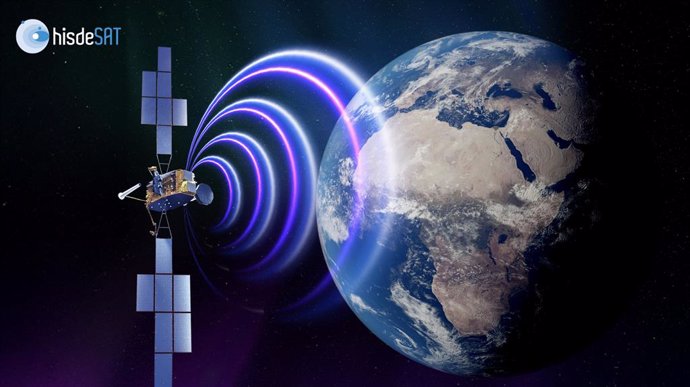 Archivo - Recreación del satélite SpainSat NG I de Hisdesat