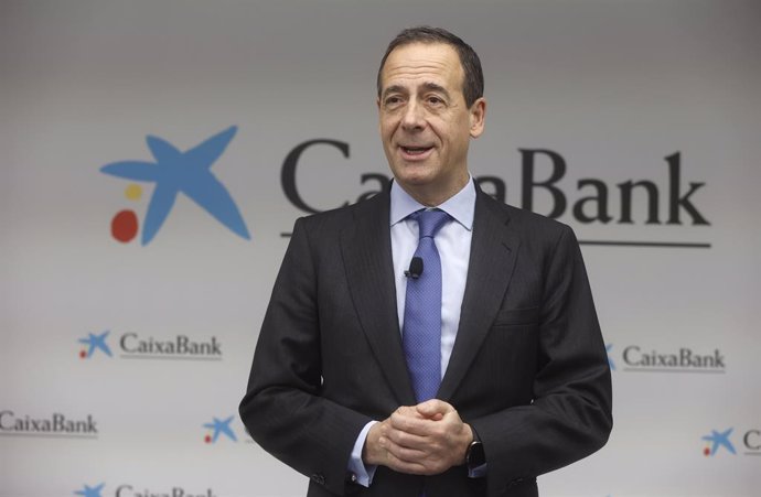 El conseller delegat de CaixaBank, Gonzalo Gortázar