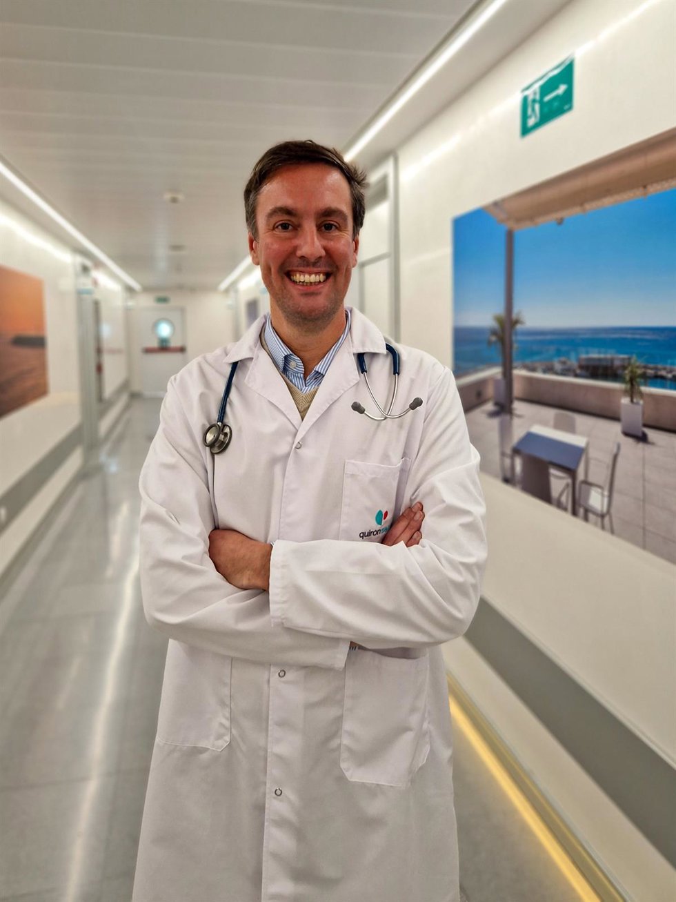 El jefe del servicio de Hematología del Hospital Quirónsalud Marbella , Agustín Hernández, en una imagen de archivo