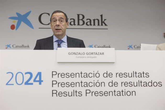 El conseller delegat de CaixaBank, Gonzalo Gortázar