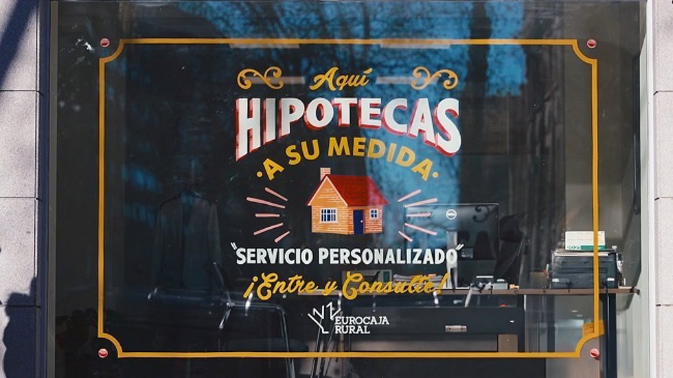 Nueva imagen de las oficinas de Eurocaja Rural.
