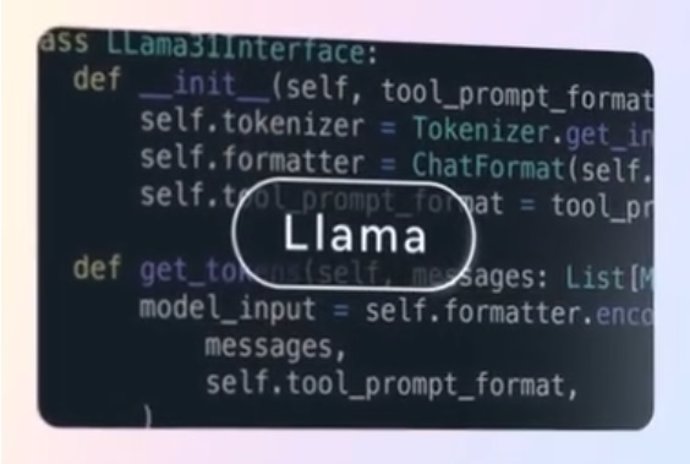 Recurso del modelo de IA Llama de Meta