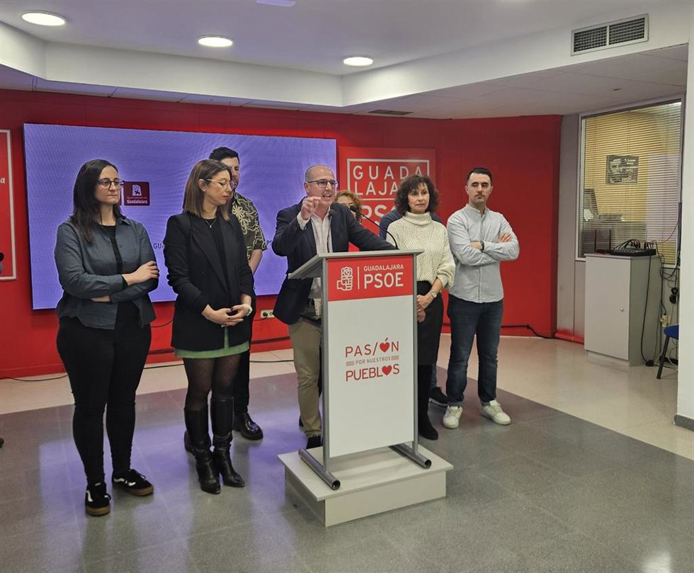 Archivo - El concejal del PSOE en el Ayuntamiento de Guadalajara, Alberto Rojo.