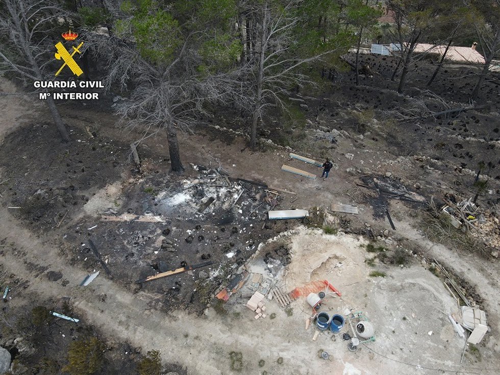 Archivo - Incendio Coll des Coloms, Andratx, Mallorca
