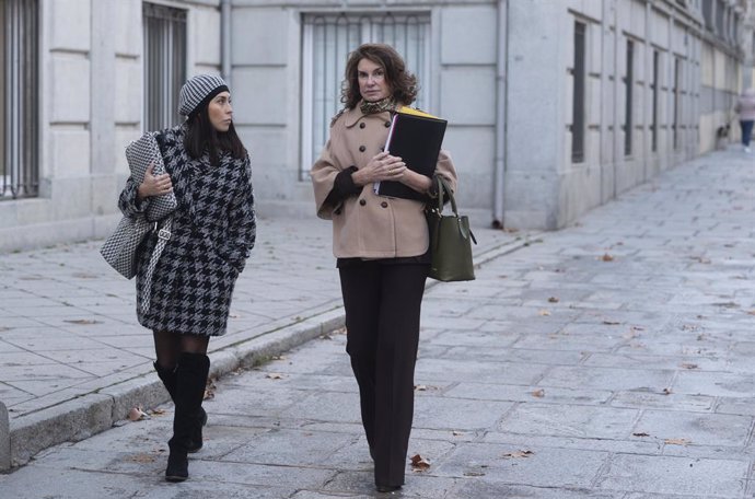 La jefa de la Fiscalía Provincial de Madrid, Pilar Rodríguez, a su llegada al Tribunal Supremo, a 30 de enero de 2025, en Madrid (España). 