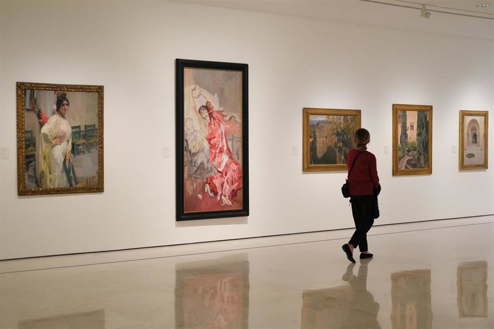 El Museo Carmen Thyssen Málaga, ante la aceptación y el éxito de visitas, prorrogará hasta el 6 de abril la exposición temporal 'Sorolla en Andalucía'