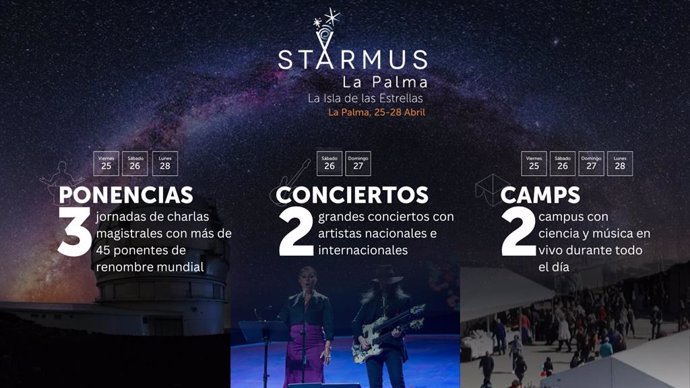 STARMUS La Palma Estructura Programa (PRNewsfoto/STARMUS Festival)