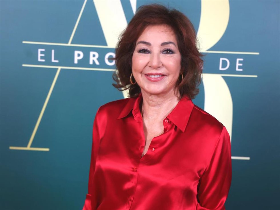 Ana Rosa Quintana posa durante la presentación de El programa de Ana Rosa