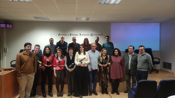 Equip de l'Escalante amb el premi