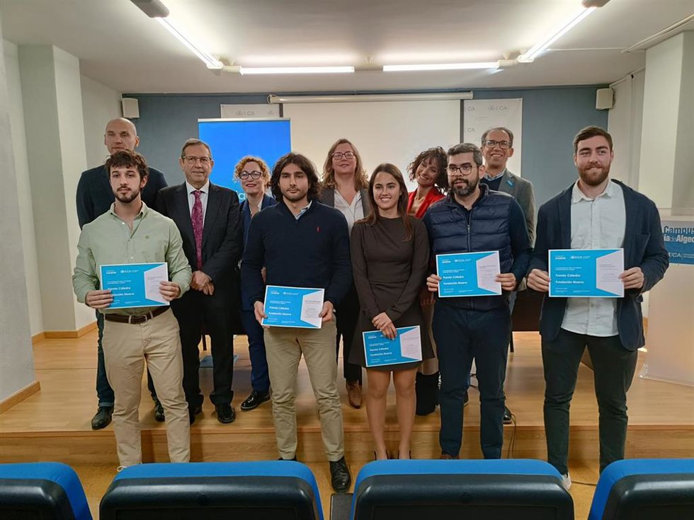 Entrega de los Premios Cátedra Fundación Moeve en la Universidad de Cádiz.