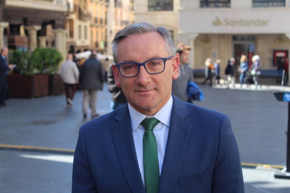 El presidente del PP Teruel, Joaquín Juste, también presidente de la DPT.