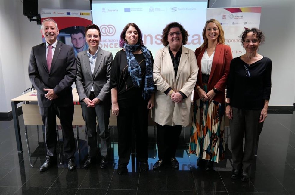 Presentación de los programas FSE+ de 'Empleo Juvenil' y de 'Inclusión Social, garantía infantil y lucha contra la pobreza' de Fundación ONCE.