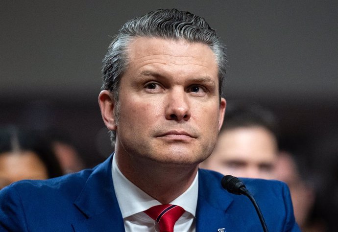 El secretario de Defensa de Estados Unidos, Pete Hegseth.