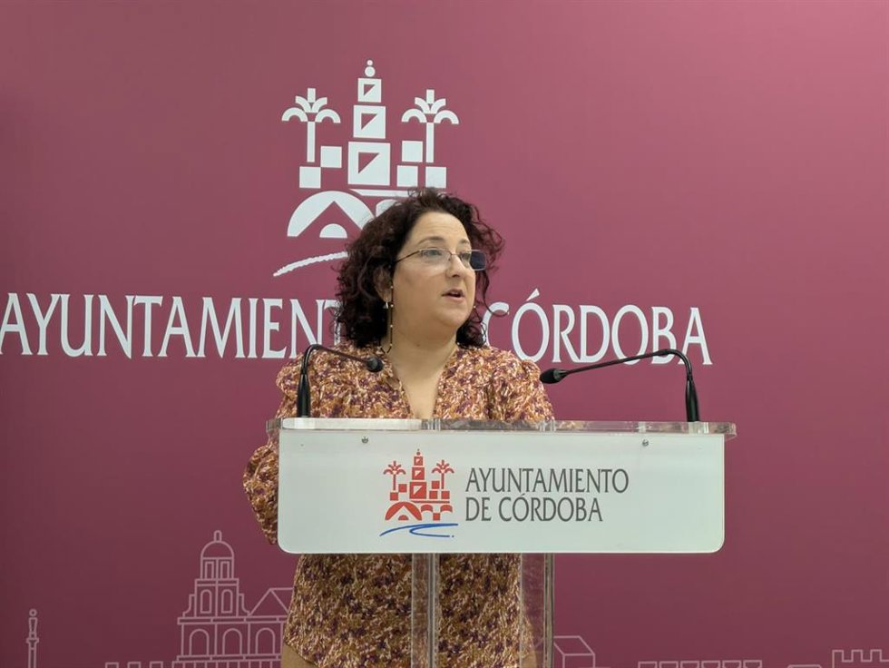 La concejal del PSOE en el Ayuntamiento de Córdoba Alicia Moya.