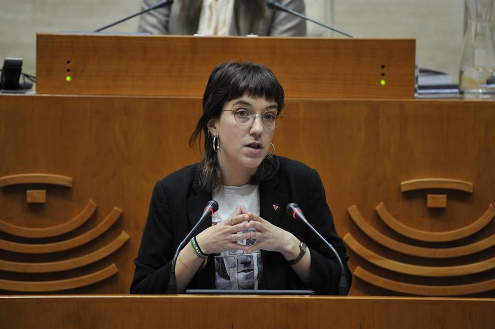La diputada de Unidas por Extremadura, Nerea Fernández.