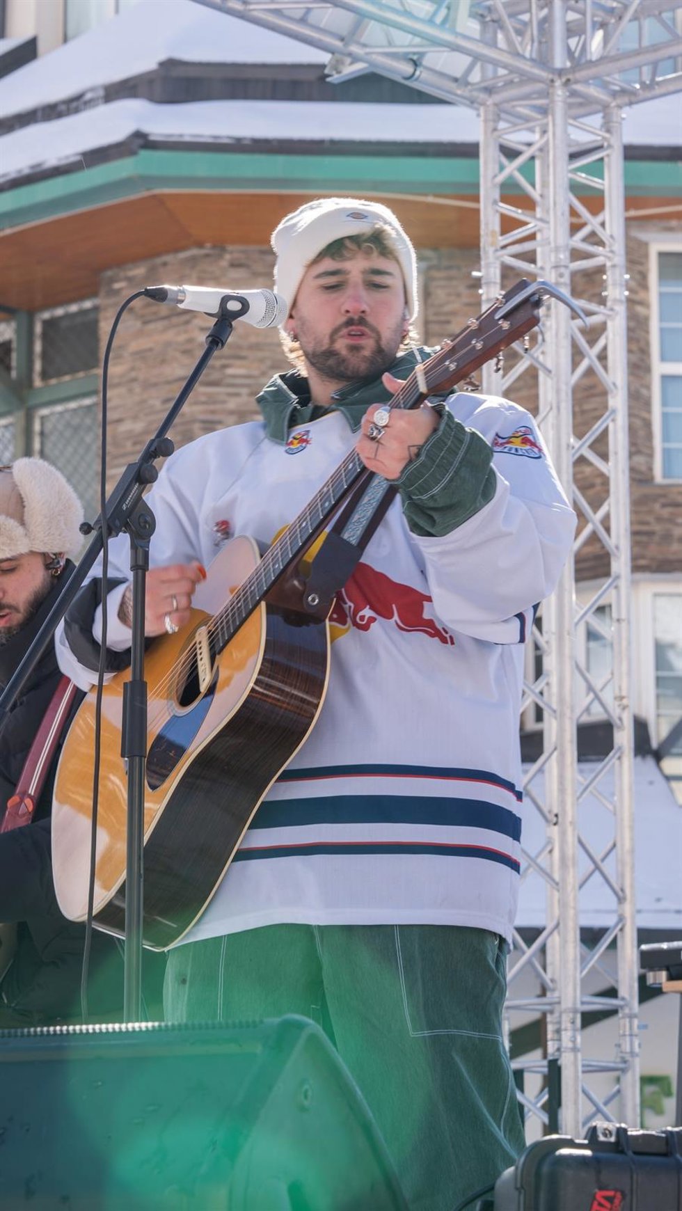Dani Fernández en concierto en Sierra Nevada