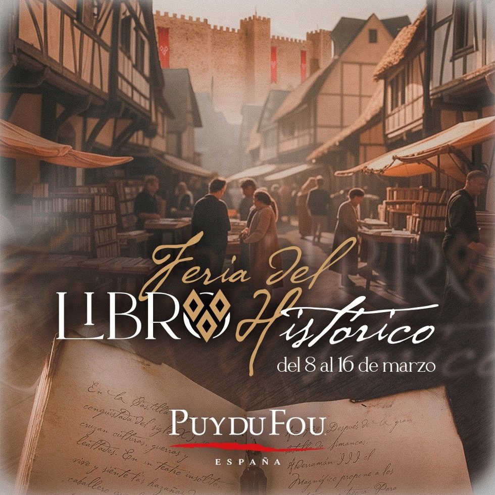 Feria del Libro Histórico en Puy du Fou España: Historias que Trascienden al Tiempo